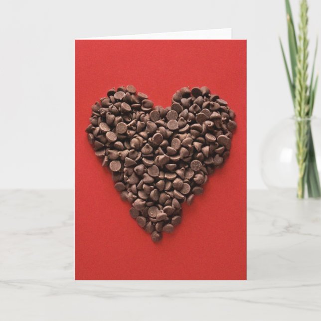 Tarjeta del el día de San Valentín del corazón del (Anverso)