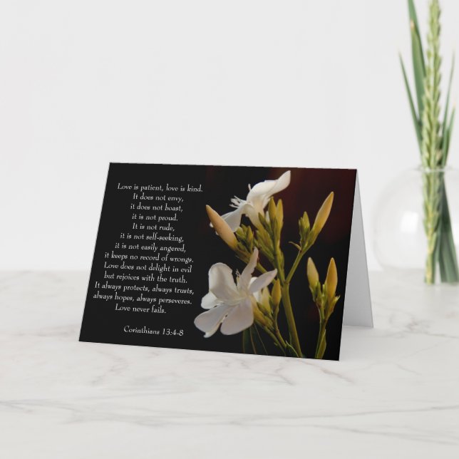 Tarjeta del el día de San Valentín;  El (Anverso)