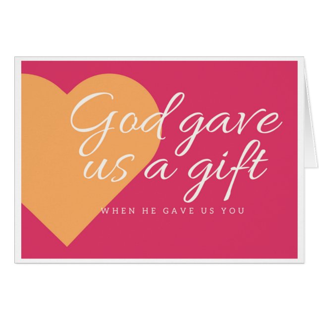 Tarjeta del el día de San Valentín para los niños (Anverso (Horizontal))