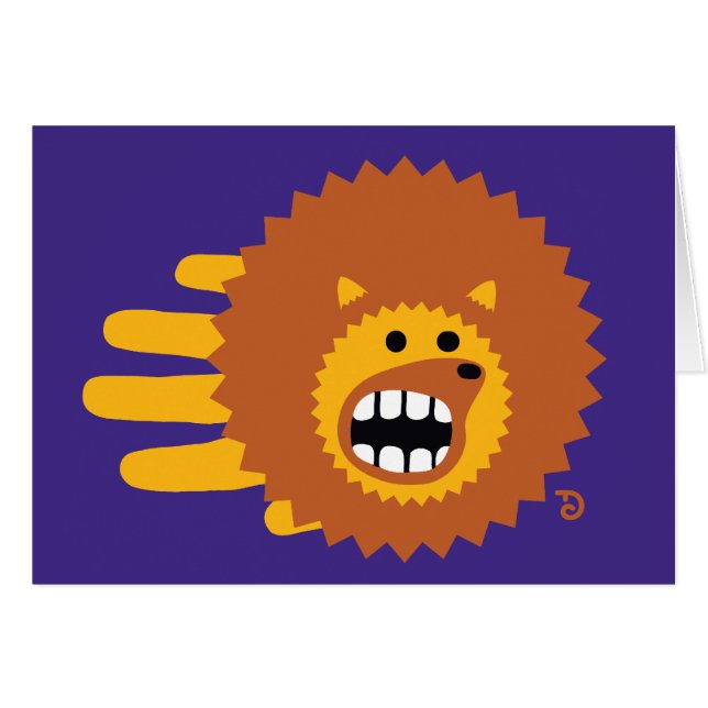 Tarjeta del erizo (Anverso (Horizontal))