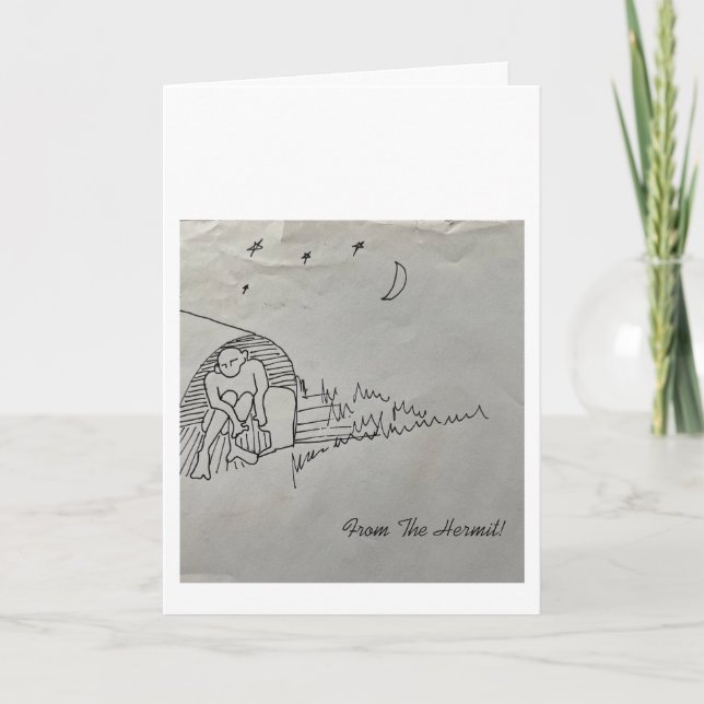 Tarjeta del ermitaño (Anverso)