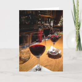 Tarjeta del espíritu de los Navidades de temporada