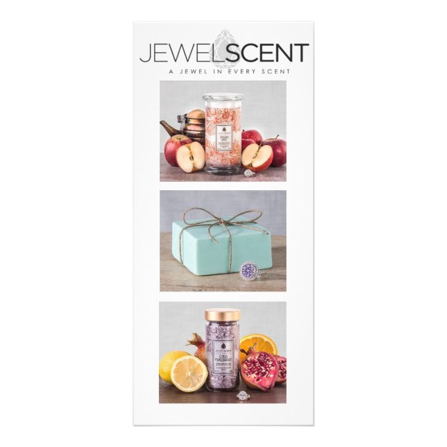 Tarjeta del estante de JewelScent (Frente)