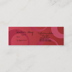 tarjeta del estilista