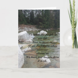 Tarjeta del estímulo del abuso nacional