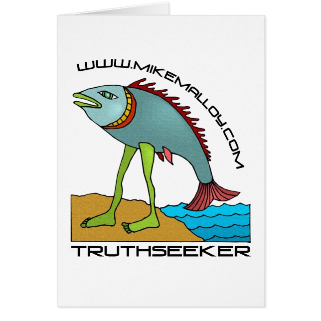 TARJETA DEL EVOLUTIONIST TRUTHSEEKER (Frente)