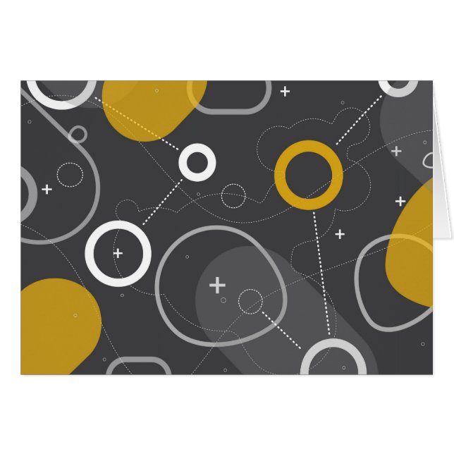 Tarjeta del extracto de la raza del espacio (Anverso (Horizontal))