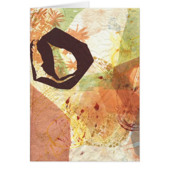 Tarjeta del extracto del paso de Enso del círculo (Frente)