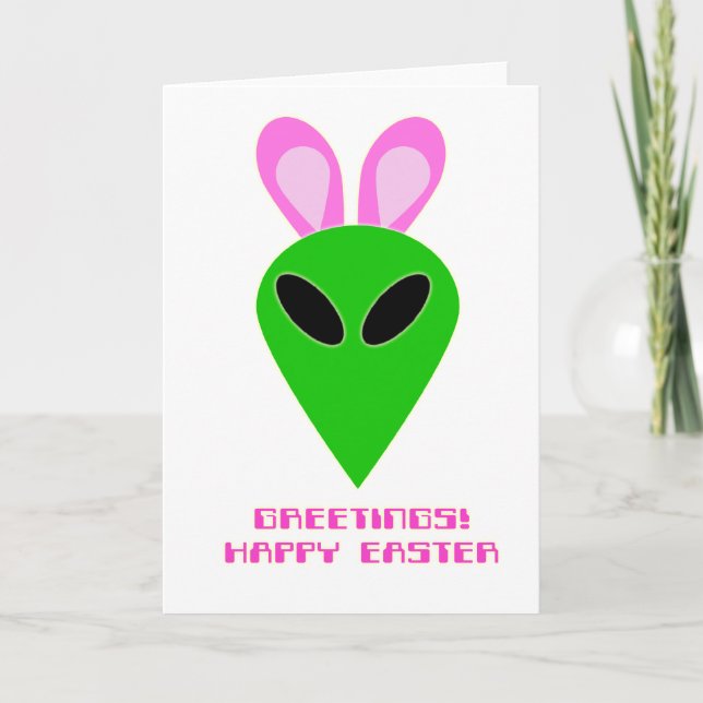 Tarjeta del extranjero de Pascua (Anverso)