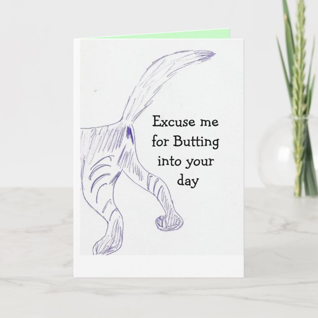 tarjeta del extremo del gato (Anverso)