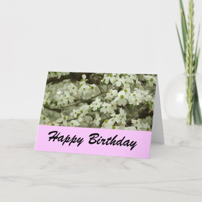 Tarjeta del feliz cumpleaños (Anverso)