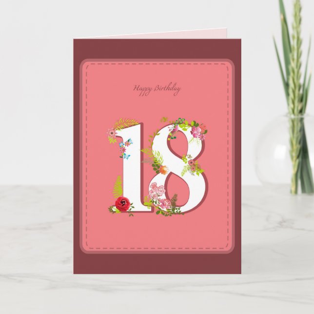 tarjeta del feliz cumpleaños (Anverso)