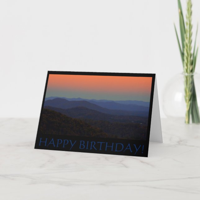 Tarjeta del feliz cumpleaños (Anverso)
