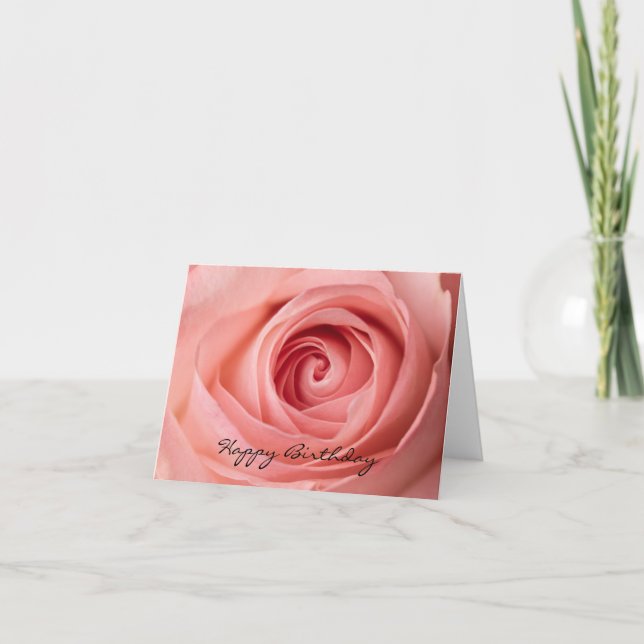 Tarjeta del feliz cumpleaños (Anverso)