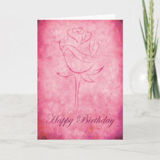 Tarjeta del feliz cumpleaños