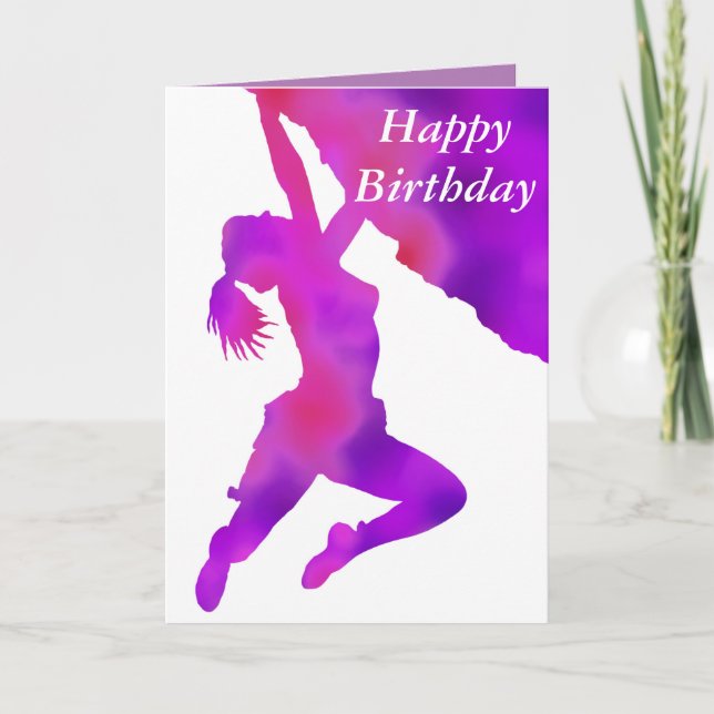 Tarjeta del feliz cumpleaños (Anverso)