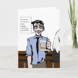 Tarjeta del feliz cumpleaños de la hora