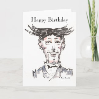 Tarjeta del feliz cumpleaños de tío Victor