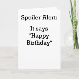 Tarjeta del feliz cumpleaños del alerón