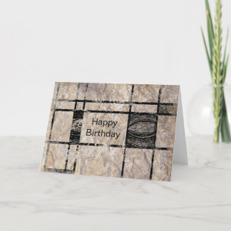 Tarjeta del feliz cumpleaños del ojo de Buda