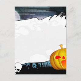 Tarjeta del fiesta de Halloween