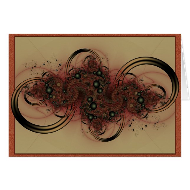 Tarjeta del fractal (Anverso (Horizontal))