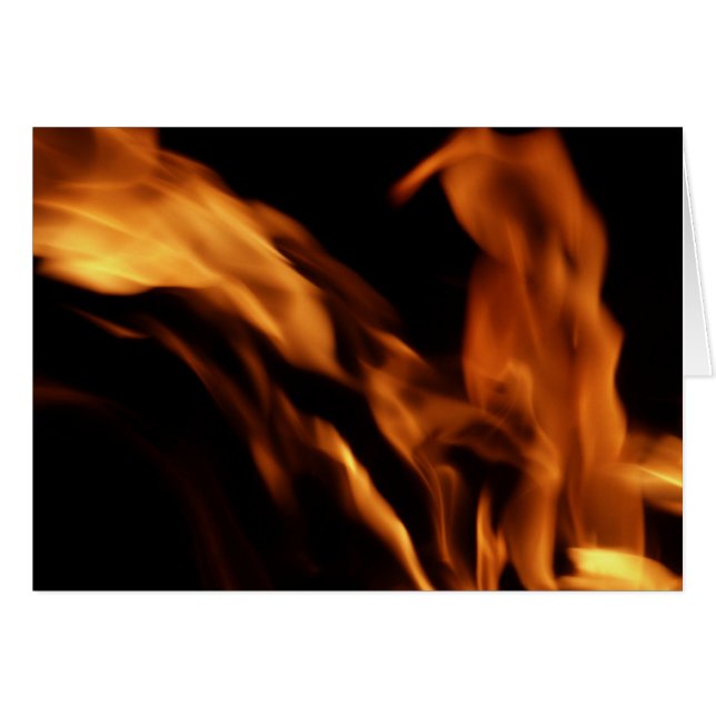 Tarjeta del fuego (Anverso (Horizontal))