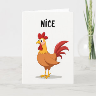 Tarjeta del Gallo Simpático