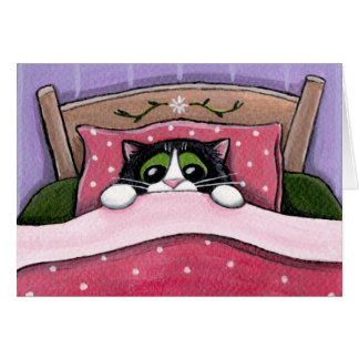Tarjeta del gato 1 de Scaredy