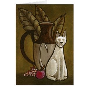 Tarjeta del gato 3 de Bombay