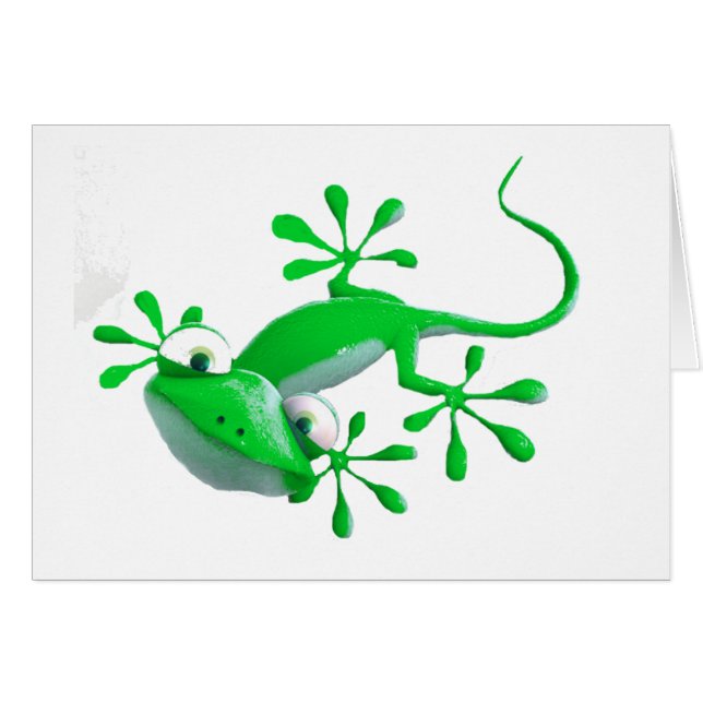 Tarjeta del Gecko (Anverso (Horizontal))