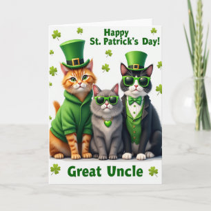 Tarjeta del Gran Tío del Día de San Patricio de lo