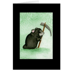 Tarjeta del hámster de la muerte