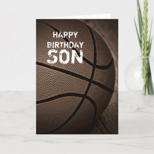Tarjeta del hijo del feliz cumpleaños del