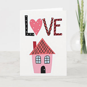 Tarjeta del Hogar de Nuestros Amores de San Valent