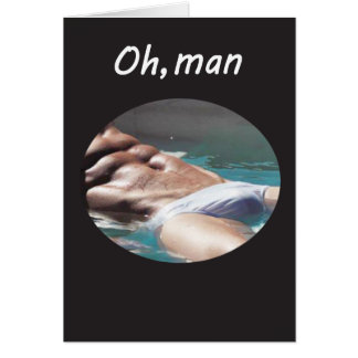 Tarjeta del hombre