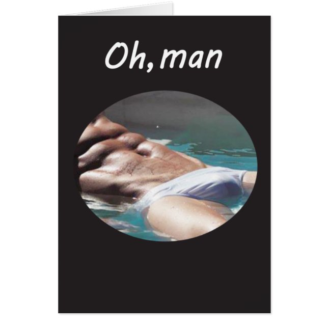 Tarjeta del hombre (Frente)