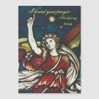 Tarjeta del imán del ángel de guarda de Gabriel