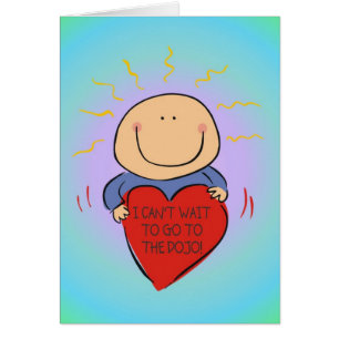 Tarjeta del ir de discotecas del bebé de los artes