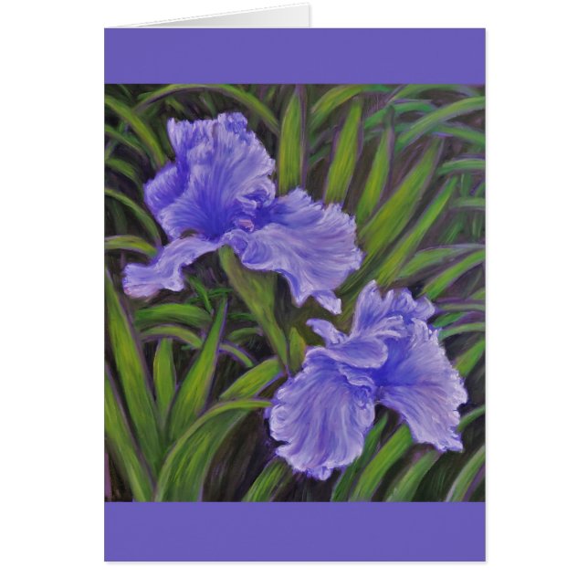 Tarjeta del iris (Frente)