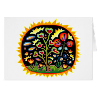 Tarjeta del jardín