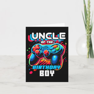 Tarjeta Del Jugador De Videojuegos De Cumpleaños 3
