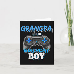 Tarjeta Del Jugador De Videojuegos De Cumpleaños 4