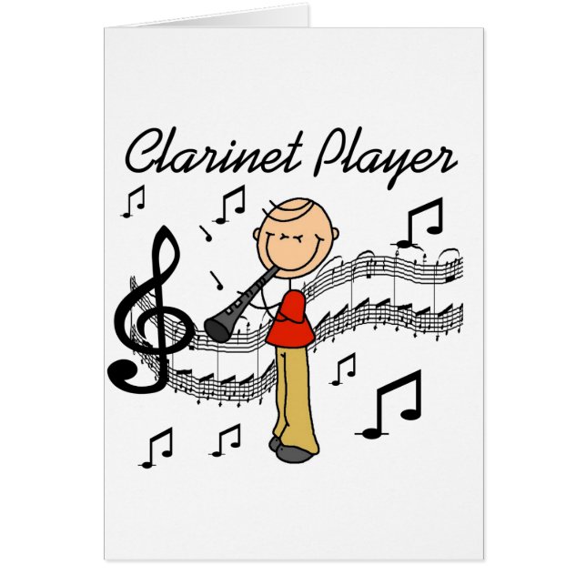 Tarjeta del jugador del Clarinet (Frente)