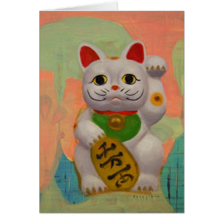 TARJETA DEL KITSCH DEL GATITO DE PROSPERIY
