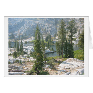 Tarjeta del lago Horseshoe
