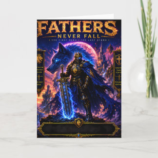 Tarjeta del legendario rey lobo