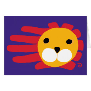 Tarjeta del león