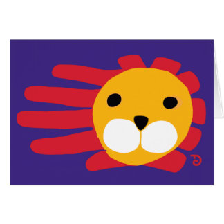 Tarjeta del león