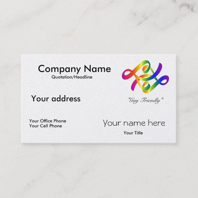 Tarjeta del logotipo (Anverso)